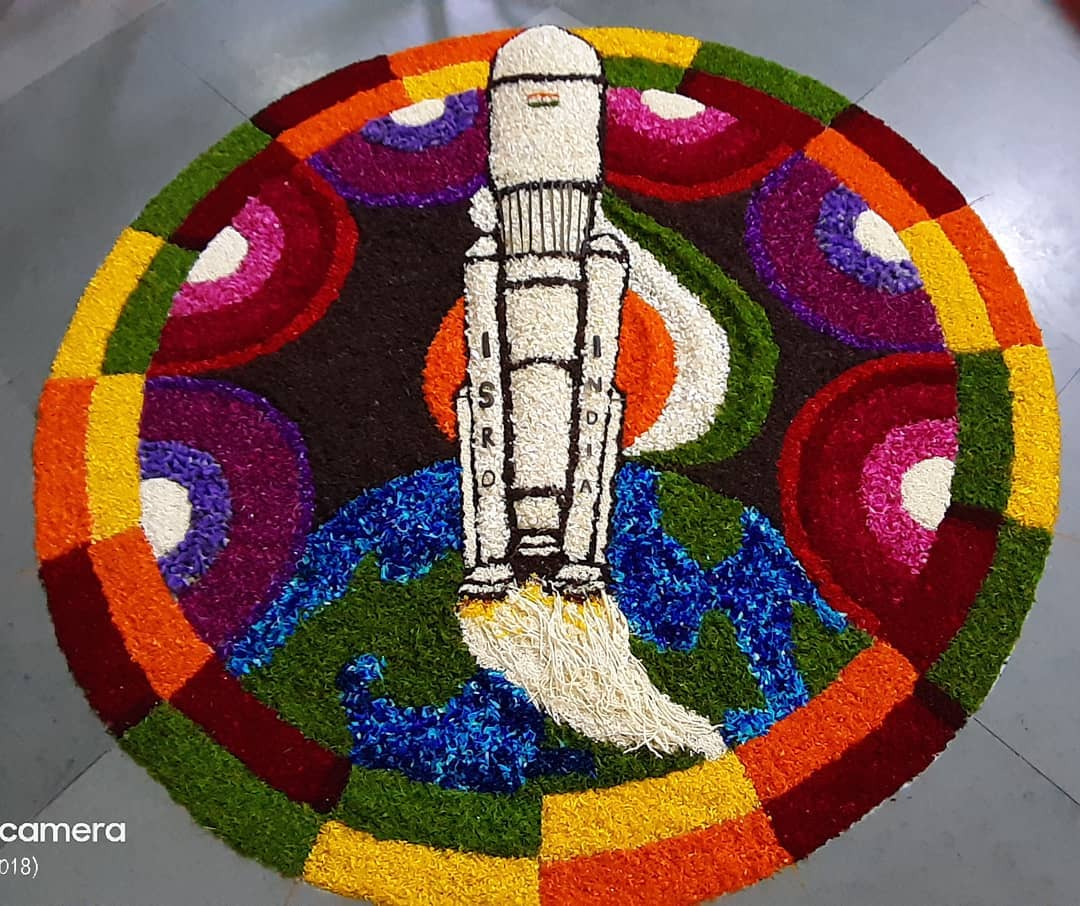 pookalam design rocket garima kaimal